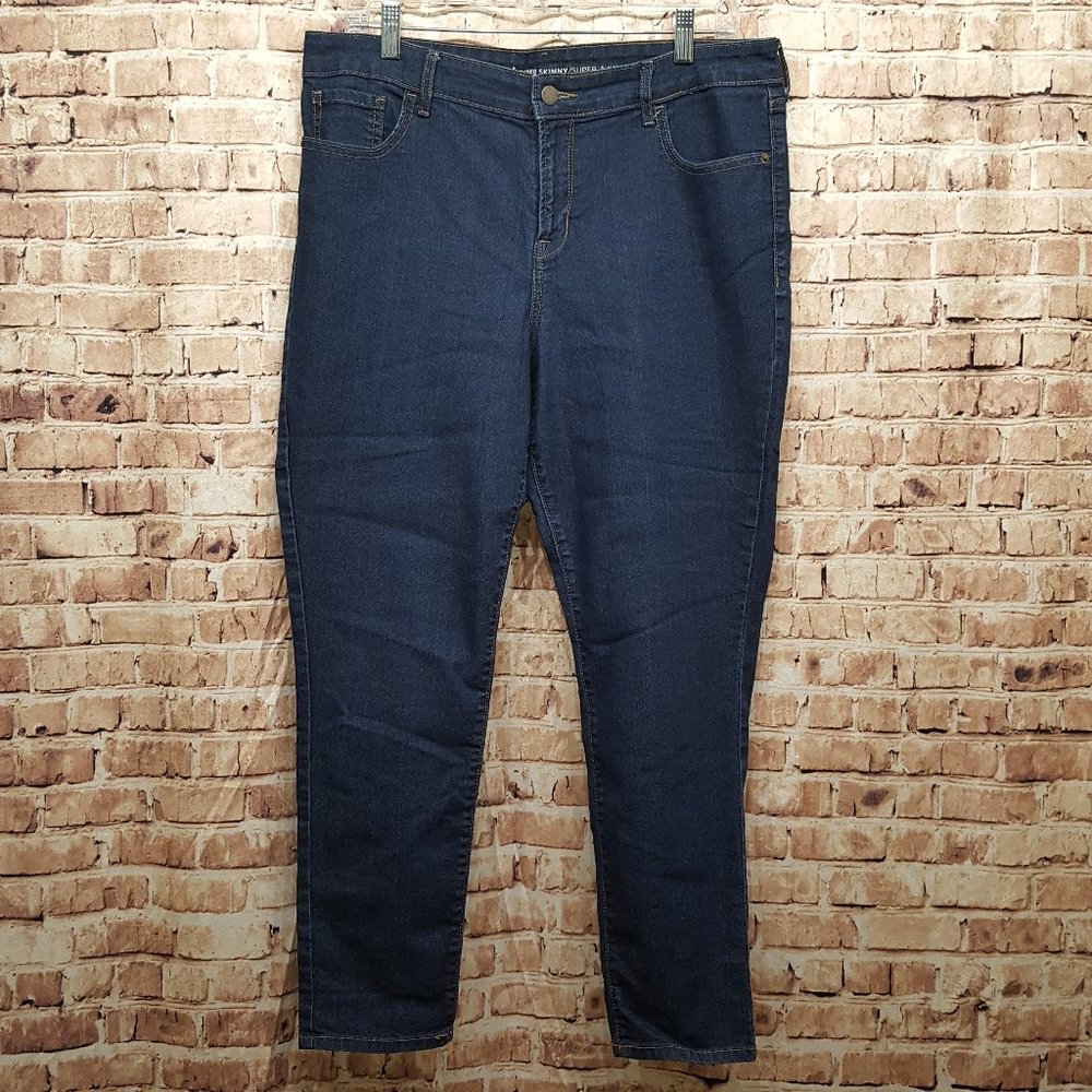 Old Navy Jeans Super Skinny Mid-Rise Size 14 Reg